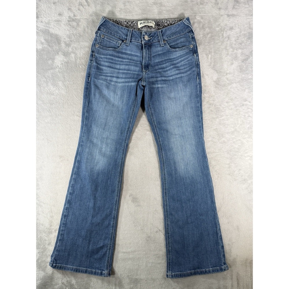 Ariat Real Denim Jeans Womens 30 Short Patricia Mid Rise Boot Cut